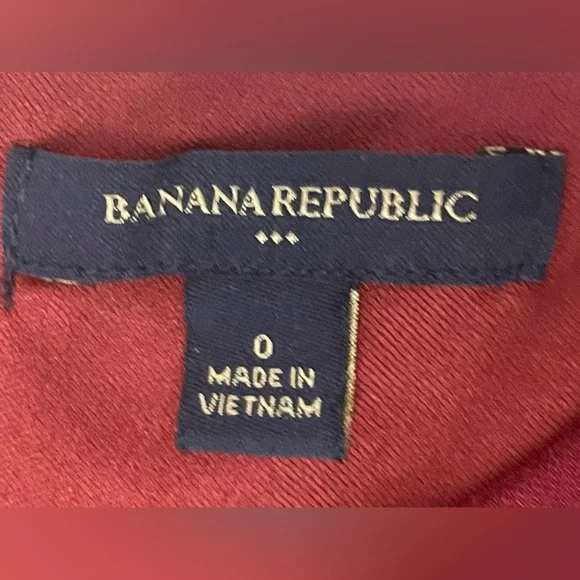 Banana Republic Elegant Burgundy Dress - Picture 8 of 8
